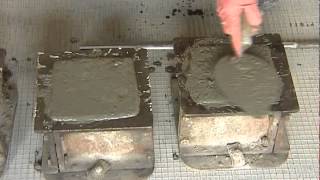 compressive strength test of concrete in cube and cylinder [upl. by Esilegna]