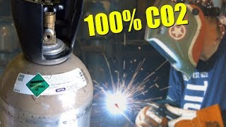 🔥 MIG Welding with 100 CO2 [upl. by Eula]