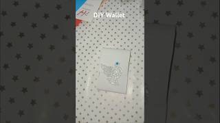 DIY wallet diy craft howto wallet craftedwithlove [upl. by Eilatan]