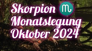 SKORPION ♏ OKTOBER 2024 ✨ UNVERHOFFT KOMMT OFT GLÜCKSMONAT ✨🎉🎉🎉✨ [upl. by Kahl]