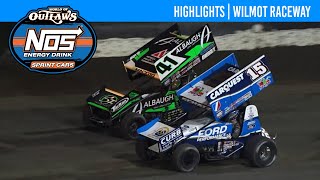 World of Outlaws NOS Energy Drink Sprint Cars  Wilmot Raceway  July 13 2024  HIGHLIGHTS [upl. by Faubion94]