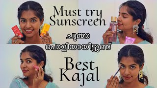 Best Affordable Skincare makeup Starting at ₹150  Best affordable sunscreen stick Asvi Malayalam [upl. by Hernando]