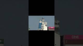 CONTAINER SHIP quotCHENNAI EXPRESSquot shorts shipspotting ship [upl. by Jamille]