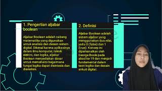 Tugas Sistem Digital judul Aljabar Boolean dan Sintesis Fungsi Logika [upl. by Sonni411]