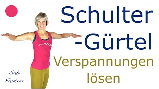 🍒18 min SchultergürtelVerspannungen lösen  ohne Geräte im Stehen [upl. by Aihsemot]