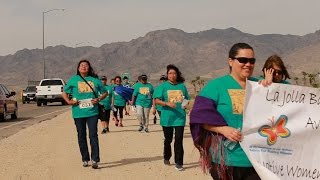 The Fort Mojave Indian Tribe Domestic Violence Programs IWalkForHer Campaign [upl. by Porcia]