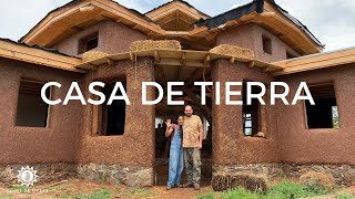 Preciosa Casa De TIERRA Y MADERA Hecha Con Sus Propias Manoscasas ecológicas [upl. by Barclay821]