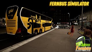 Fernbus Simulator  Neoplan Skyliner  Rotterdam  Amsterdam  Steering Wheel Gameplay [upl. by Bryna]