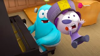 3 HOURS MARATHON  THE PIANIST  Spookiz  Season 3 Compilation  Funny Cartoons For Kids [upl. by Pool]