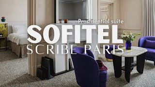 Presidential Suite Tour at Hotel Scribe Paris 2000  night [upl. by Griffin]