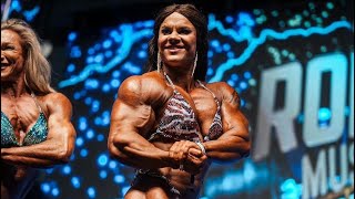 RMF24  Anastasia Korableva womensbodybuilding PRO Routine Speech and Dance [upl. by Akemad989]