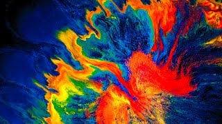 Abstract Liquid Background Video 4K No Sound — Stunning Abstract Liquid Screensaver Visuals [upl. by Drews176]