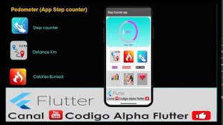 Flutter step counter pedometer [upl. by Asli]