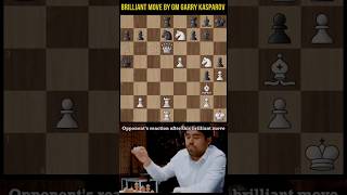 Brilliant move by GM Garry Kasparov  Chess tactics  Chess tricks [upl. by Fitting]