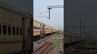 13161 Kolkata Balurghat Tebhaga Express train indianrailways youtubeshorts trendingshorts [upl. by Caria594]