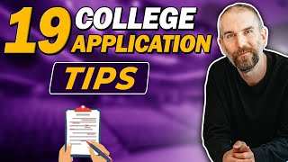 19 College Application Tips To Help You Stand Out [upl. by Gnilyarg]