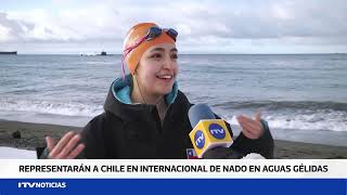 Magallánicos se preparan para competir en el Mundial de Nado de Invierno en Calafate [upl. by Evelc]