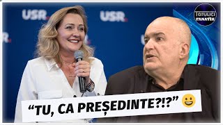 Florin Calinescu O FACE PRAF pe fosta colega Elena Lasconi “IMI PERMIT CA O CUNOSC” [upl. by Nayb]