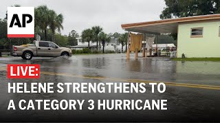 Hurricane Helene LIVE Traffic camera in Pinellas County Florida [upl. by Grey]