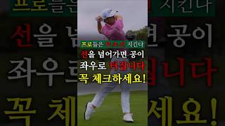 필수시청 골프에서 두 개의 선만 잘 지켜도 공이 똑바로 갑니다 골프레슨 골프연습 golf [upl. by Barnie]