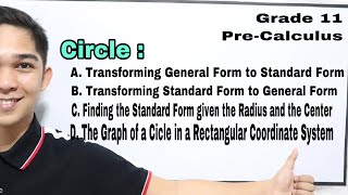 PreCalculus  Conic Sections  CIRCLE [upl. by Essenaj]