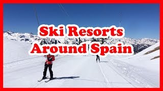 The 5 Best Ski Resorts Around Spain  Europe Skiing Guide [upl. by Naneek]