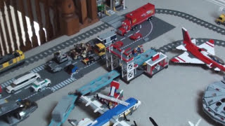 LEGO RED CARGO TRAIN CITY 3677 [upl. by Coleville]