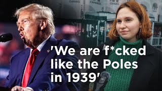 Ukrainians react to Trumps US election victory [upl. by Corabella]