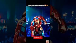 Supear entry in iron man 😱😱 trendingshorts ironman stark marvel tonystarkattitude tonystark [upl. by Fernandina245]