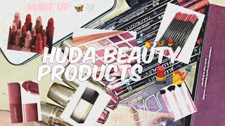 Huda Beauty Products 💄Review affordable makeup products [upl. by Buine162]