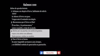 Salmos 100  Biblia Dramatizada NTV [upl. by Mikah358]