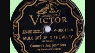 Gus Cannons Jug Stompers Victor 38611 78 rpm [upl. by Latoniah]