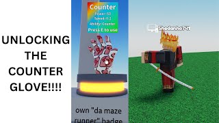 The counter glove was a struggle NSB roblox slapbattles gdgamer [upl. by Johan]