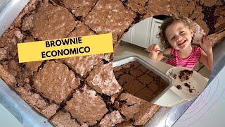 BROWNIE ECONÔMICO  FÁCIL  RÁPIDO [upl. by Mala]