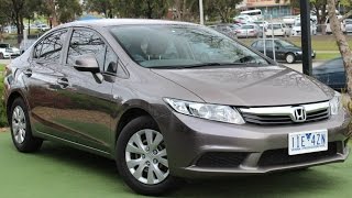 B5751  2012 Honda Civic VTi Auto Walkaround Video [upl. by Macario]