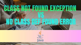 ClassNotFoundException vs NoClassDefFoundError  Java Interview Questions amp Answers  Java 23 [upl. by Song953]