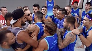 The Ultimate Fighter Team McGregor vs Team Faber  The Skirmish [upl. by Adarbil]