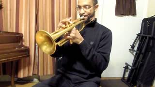 Trumpet Lesson  Scale in 3rds [upl. by Neyu]