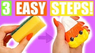 SUPER EASY SQUISHY TUTORIAL  Kawaii Halloween 20 [upl. by Aihsenad]