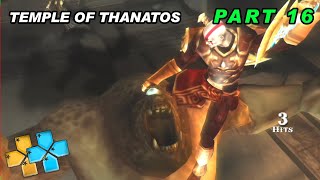 TEMPLE OF THANATOS  GOW GHOST OF SPARTA ANDROID PSP GAMEPLAY part 16  DEATH TRAP [upl. by Eversole]