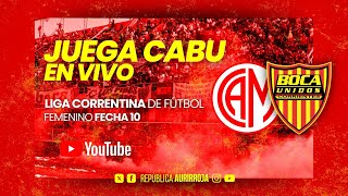 Liga Correntina Fem  En vivo Mburucuyá vs Boca Unidos 28092024 [upl. by Eserrehs]