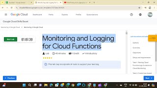 Monitoring and Logging for Cloud Functions engineeringupdate gsp092 arcade [upl. by Aicnorev]