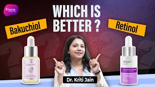 Bakuchiol vs Retinol  Which Serum is Best for Anti Aging  Bakuchiol and Retinol Together [upl. by Neeruam]