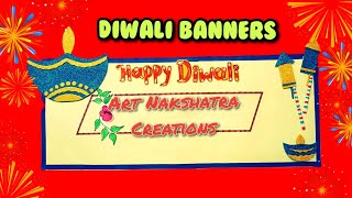 Festival of Lights Banner Diwali Banners craft diwali [upl. by Ylrbmik]