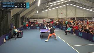 2024 FIR Racketlon World Championships Mens Final  Griffiths GBR vs Ternon FRA [upl. by Aihsele849]