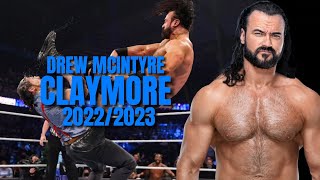 Drew Mcintyre  Claymore compilation 20222023 [upl. by Amalburga723]