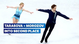 ⛸️ Personal Best for Evgenia Tarasova  Vladimir Morozov  Figure Skating Beijing 2022 [upl. by Maryanna762]