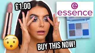 SO CHEAP Testing NEW Essence Makeup Full Face of First Impressions  Review 2022 [upl. by Ybba]