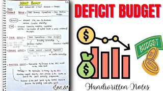 Deficit Budget amp its Types Part37  Indian Economy  Lec81  An Aspirant [upl. by Juieta199]