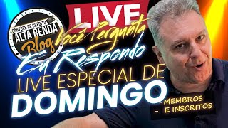 💳VOCÊ PERGUNTA EU RESPONDO MEMBROS E INSCRITOS DO CANAL LIVE ESPECIAL DE DOMINGO BANCOS LIMITES [upl. by Oiramat117]